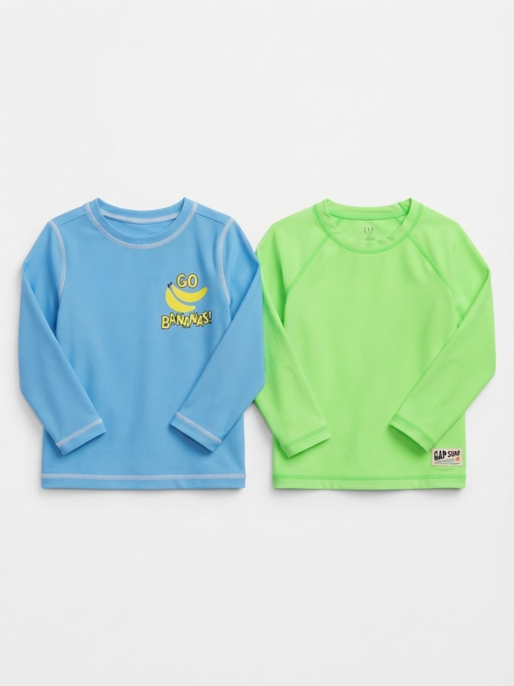 GAP Kids' Long Sleeve Rash Guard Set Size 2